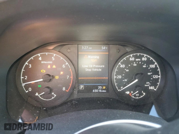 2022 Nissan Altima 2.5 S with VIN 1N4BL4BV5NN308605, listed as a Copart auction lot 82768194 with 43,016 mi miles and Salvage Title. Bid and sale history available at carsss.com. Image 9.