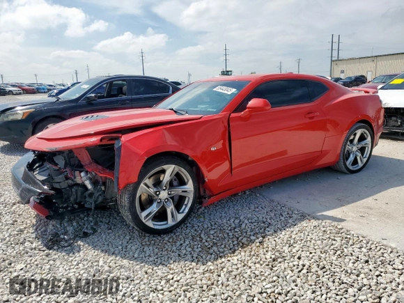 2019 Chevrolet Camaro 2SS z VIN 1G1FG1R71K0114323, wystawiony jako Copart lot #55443045 z przebiegiem 112 399 mil mil oraz Szkoda całkowita • Salvage title. Historia ofert i sprzedaży dostępna na DreamBid. Obrazek 1.