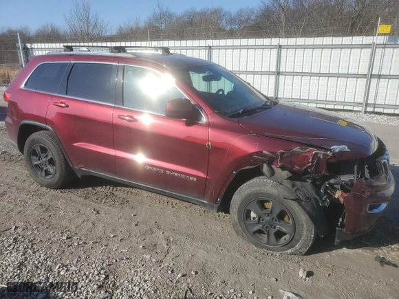 2017 Jeep Grand Cherokee Laredo with VIN 1C4RJEAG4HC944066, listed as a Copart auction lot 46845545 with 121,080 mi miles and Clean Title. Bid and sale history available at carsss.com. Image 4.