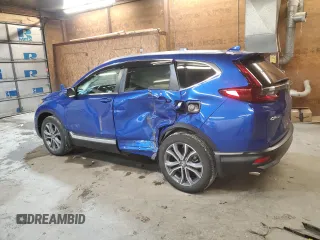 2020 Honda CR-V Touring with VIN 7FARW2H9XLE007939, listed as a Copart auction lot 39896733 with 22,465 mi miles. Bid and sale history available at carsss.com. Image 2.