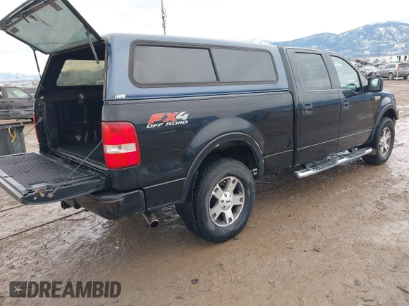 2006 Ford F-150 XLT with VIN 1FTPW14536KC16382, listed as a IAAI auction lot 41611417 with 213,054 mi miles and . Bid and sale history available at DreamBid. Image 4.