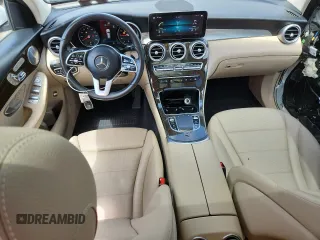 2020 Mercedes-Benz GLC 300 with VIN WDC0G8DB1LF738245, listed as a Copart auction lot 59745375 with 53,986 mi miles and Salvage title. Bid and sale history available at DreamBid. Image 8.