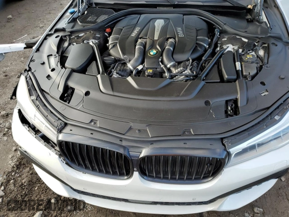 2016 BMW 7 Series 750i xDrive with VIN WBA7F2C50GG415091, listed as a Copart auction lot 81824853 with 78,772 mi miles. Bid and sale history available at carsss.com. Image 11.
