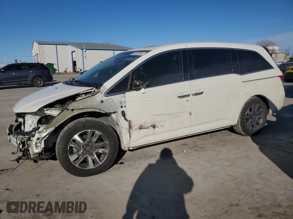 2017 Honda Odyssey Touring z VIN 5FNRL5H98HB018144, wystawiony jako Copart lot #84503884 z przebiegiem 85 437 mil mil oraz Szkoda całkowita • Salvage title. Historia ofert i sprzedaży dostępna na DreamBid. Obrazek 1.