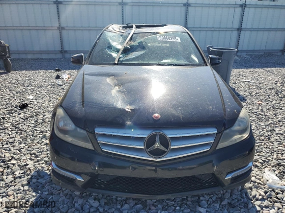 2012 Mercedes-Benz C-Class C 300 Sport with VIN WDDGF8BB8CR204223, listed as a Copart auction lot 52707305 with 201,502 mi miles and Clean Title. Bid and sale history available at carsss.com. Image 5.