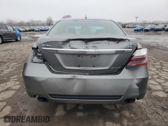 2010 Acura RL Technology z VIN JH4KB2F61AC000517, wystawiony jako Copart lot #43814445 z przebiegiem 197 918 mil mil oraz Szkoda całkowita • Salvage title. Historia ofert i sprzedaży dostępna na DreamBid. Obrazek 6.
