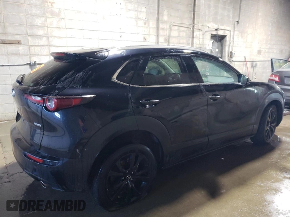 2024 Mazda CX-30 S Select Sport with VIN 3MVDMBBM7RM698567, listed as a Copart auction lot 43319535 with Not provided miles and Salvage title. Bid and sale history available at DreamBid. Image 3.