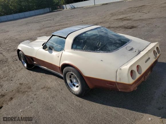 1981 Chevrolet Corvette with VIN 1G1AY8761B5103030, listed as a Copart auction lot 74444434 with 108,540 mi miles and Clean Title. Bid and sale history available at carsss.com. Image 2.