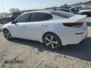 2019 Kia Optima LX with VIN 5XXGT4L38KG373727, listed as a Copart auction lot 48548435 with 103,040 mi miles and Salvage title. Bid and sale history available at DreamBid. Image 2.