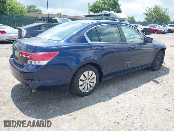 2011 Honda Accord LX with VIN 1HGCP2F36BA016661, listed as a IAAI auction lot 42387781 with 201,762 mi miles and . Bid and sale history available at DreamBid. Image 4.