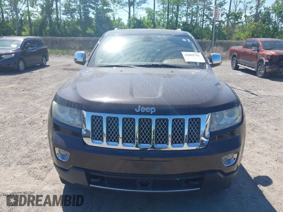 2011 Jeep Grand Cherokee Overland with VIN 1J4RR6GT1BC647292, listed as a IAAI auction lot 42069742 with 199,340 mi miles and . Bid and sale history available at DreamBid. Image 6.