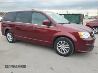 2019 Dodge Grand Caravan SXT with VIN 2C4RDGCGXKR807759, listed as a Copart auction lot 89106635 with 119,268 mi miles and Clean Title. Bid and sale history available at DreamBid. Image 4.