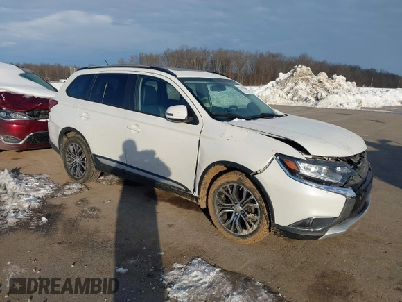 2016 Mitsubishi Outlander SE with VIN JA4AD3A32GZ001878, listed as a IAAI auction lot 41286349 with 153,225 mi miles and . Bid and sale history available at DreamBid. Image 1.