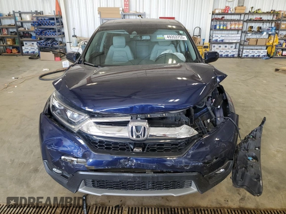 2018 Honda CR-V EX-L with VIN 7FARW2H8XJE067627, listed as a Copart auction lot 49353755 with 82,833 mi miles and Salvage Title. Bid and sale history available at carsss.com. Image 5.