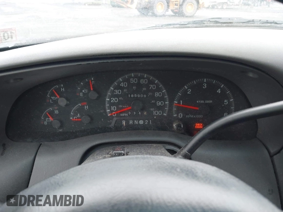 1998 Ford F-150 XL with VIN 2FTRX08L1WCB04886, listed as a IAAI auction lot 41983810 with 185,909 mi miles and . Bid and sale history available at DreamBid. Image 7.