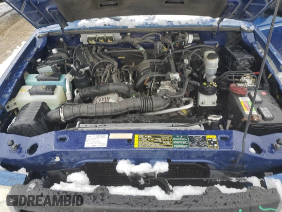 2008 Ford Ranger XL with VIN 1FTYR10U88PA49225, listed as a Copart auction lot 43600025 with 159,547 mi miles and Salvage title. Bid and sale history available at DreamBid. Image 11.