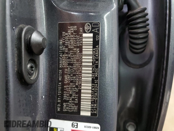 2010 Toyota Matrix with VIN 2T1KU4EE3AC313205, listed as a Copart auction lot 51086065 with 84,588 mi miles and Salvage Title. Bid and sale history available at carsss.com. Image 12.