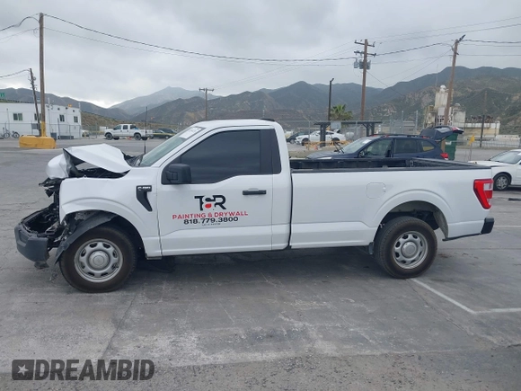 2022 Ford F-150 XL with VIN 1FTMF1CB4NKE51463, listed as a IAAI auction lot 42034226 with 82,658 mi miles and . Bid and sale history available at DreamBid. Image 14.