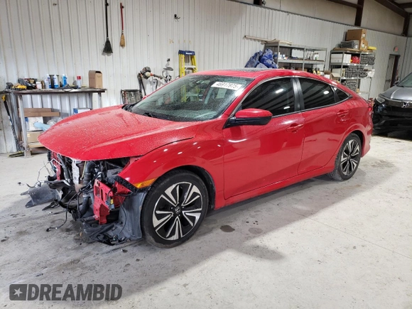 2016 Honda Civic Sedan EX-T with VIN 2HGFC1F34GH632760, listed as a Copart auction lot 46917975 with 118,477 mi miles and Salvage Title. Bid and sale history available at carsss.com. Image 1.