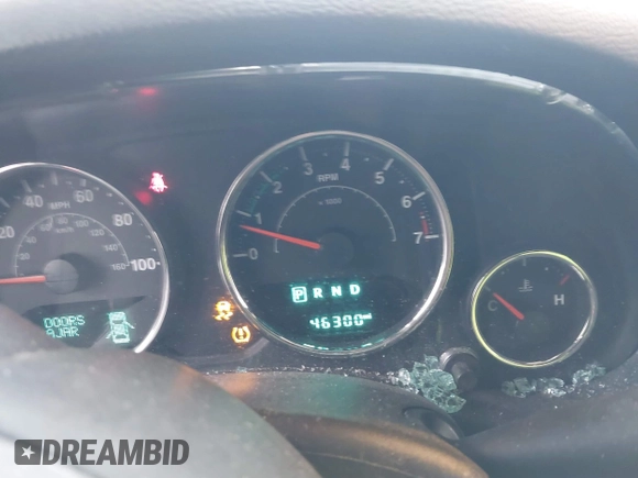 2018 Jeep Wrangler JK Unlimited Sport with VIN 1C4BJWDG0JL807344, listed as a IAAI auction lot 41440494 with 46,300 mi miles. Bid and sale history available at carsss.com. Image 7.