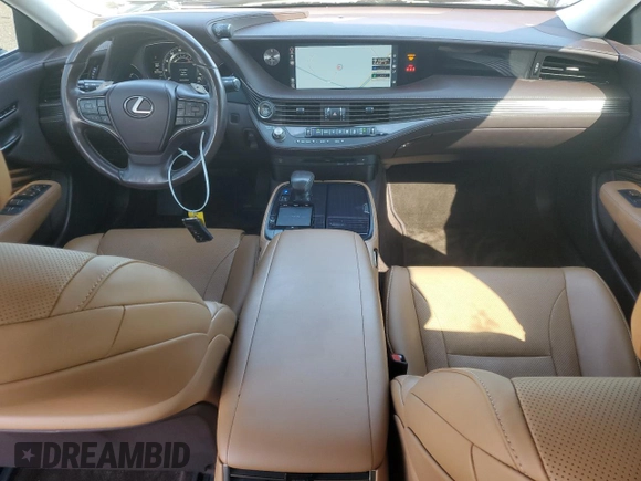 2018 Lexus LS 500 with VIN JTHC51FF9J5004745, listed as a Copart auction lot 62578845 with 63,292 mi miles and Salvage title. Bid and sale history available at DreamBid. Image 8.