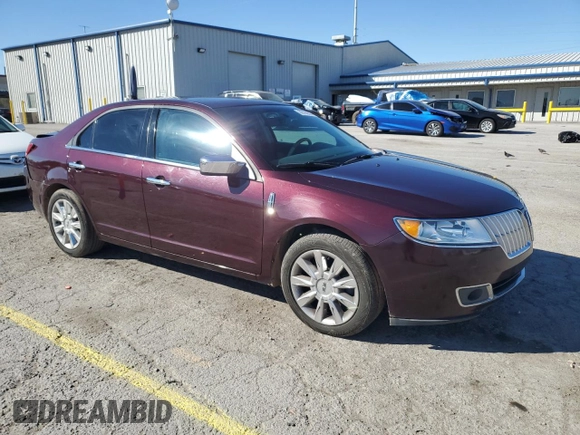 2012 Lincoln MKZ with VIN 3LNHL2JC7CR833941, listed as a Copart auction lot 89168565 with 120,354 mi miles and Salvage Title. Bid and sale history available at DreamBid. Image 4.