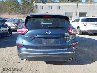 2015 Nissan Murano SL with VIN 5N1AZ2MH3FN208709, listed as a IAAI auction lot 41236737 with 116,219 mi miles. Bid and sale history available at carsss.com. Image 16.