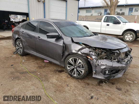 2017 Honda Civic Sedan EX-T with VIN 19XFC1F39HE007380, listed as a Copart auction lot 47723525 with 95,511 mi miles and Salvage Title. Bid and sale history available at carsss.com. Image 4.