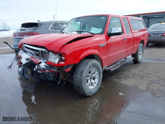 2011 Ford Ranger XLT with VIN 1FTLR4FE1BPB13835, listed as a IAAI auction lot 41738812 with 74,643 mi miles. Bid and sale history available at carsss.com. Image 17.