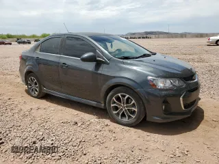2017 Chevrolet Sonic LT with VIN 1G1JD5SG1H4103649, listed as a Copart auction lot 58536765 with 128,562 mi miles and Salvage title. Bid and sale history available at DreamBid. Image 4.