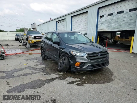 2018 Ford Escape S with VIN 1FMCU0F7XJUB19508, listed as a Copart auction lot 59222395 with Not provided miles and Salvage title. Bid and sale history available at DreamBid. Image 14.