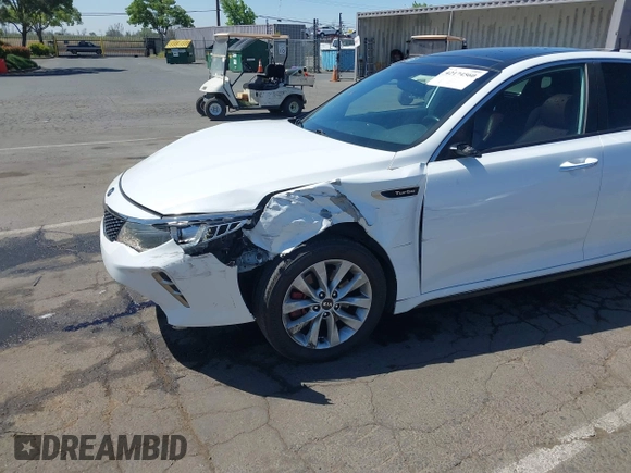 2016 Kia Optima SX Turbo with VIN 5XXGW4L26GG019985, listed as a IAAI auction lot 42174560 with 167,607 mi miles and . Bid and sale history available at DreamBid. Image 19.