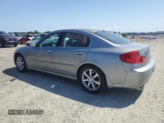 2006 Infiniti G35 with VIN JNKCV51E76M511100, listed as a Copart auction lot 55010345 with 166,936 mi miles and Salvage Title. Bid and sale history available at DreamBid. Image 2.