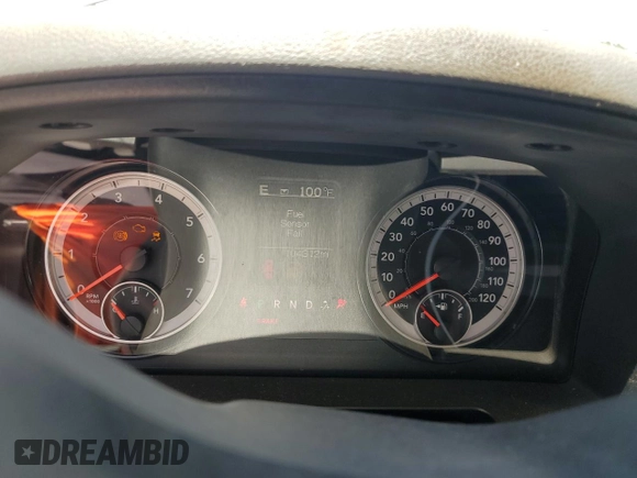 2019 Ram 1500 Big Horn with VIN 1C6RR7TT6KS714855, listed as a Copart auction lot 56147635 with 104,312 mi miles and Non repairable. Bid and sale history available at DreamBid. Image 9.