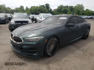 2022 BMW 8 Series with VIN WBAGX0C13NCH89944, listed as a Copart auction lot 60455615 with 36,079 mi miles and Salvage title. Bid and sale history available at DreamBid. Image 1.