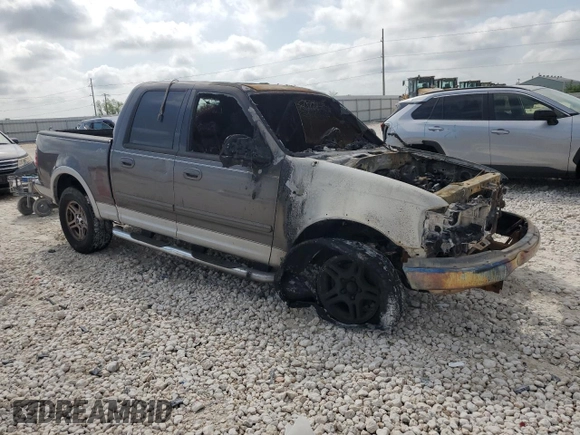 2002 Ford F-150 XLT with VIN 1FTRW07L42KE06960, listed as a Copart auction lot 53909835 with Not Provided miles and Salvage Title. Bid and sale history available at DreamBid. Image 4.