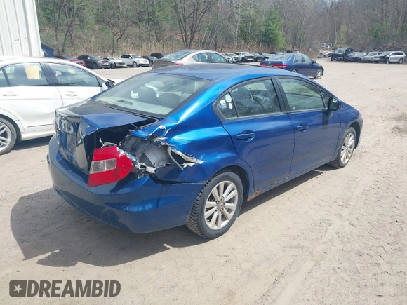2012 Honda Civic EX-L with VIN 19XFB2F99CE300380, listed as a IAAI auction lot 42082095 with 154,921 mi miles and . Bid and sale history available at DreamBid. Image 4.