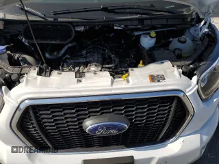 2023 Ford Transit Passenger XL with VIN 1FBAX2YG3PKB27289, listed as a Copart auction lot 55543144 with 8,630 mi miles and Salvage Title. Bid and sale history available at DreamBid. Image 12.