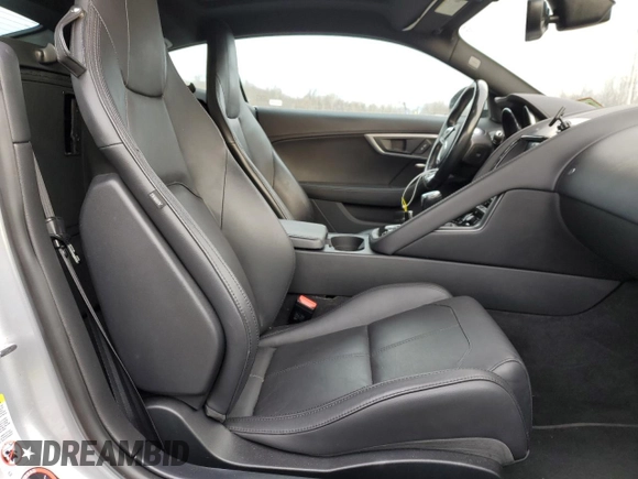 2018 Jaguar F-Type with VIN SAJDD1JV1JCK49348, listed as a Copart auction lot 47251675 with 49,771 mi miles and Salvage Title. Bid and sale history available at DreamBid. Image 10.