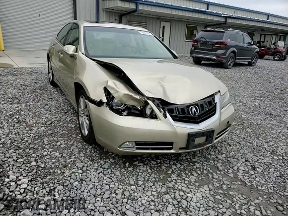2009 Acura RL Tech Pkg with VIN JH4KB26669C001318, listed as a Copart auction lot 78960464 with 135,333 mi miles and Salvage Title. Bid and sale history available at carsss.com. Image 11.