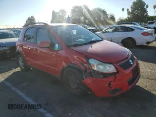 2010 Suzuki SX4 with VIN JS2YB5A38A6302644, listed as a Copart auction lot 80246004 with 73,621 mi miles and Salvage Title. Bid and sale history available at carsss.com. Image 4.