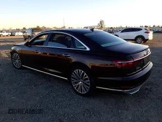 2019 Audi A8 L with VIN WAU8DAF81KN015846, listed as a Copart auction lot 39008333 with 13,245 mi miles. Bid and sale history available at carsss.com. Image 2.