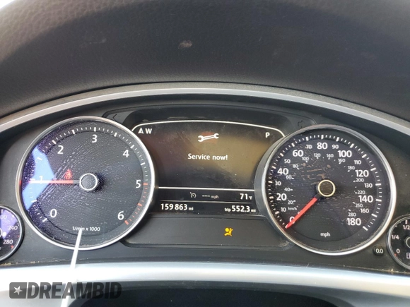 2013 Volkswagen Touareg Sport с VIN WVGEP9BP0DD010408, выставлен на аукционе Copart как лот 75854084 с пробегом 159 863 миль миль и Списание • Salvage title. История ставок и продаж доступна на DreamBid. Изображение 9.