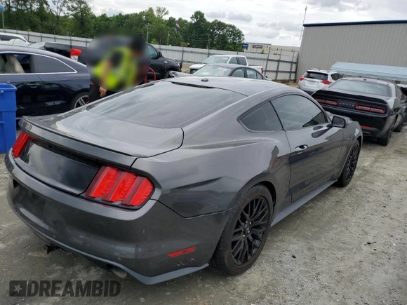 2015 Ford Mustang EcoBoost with VIN 1FA6P8TH8F5322263, listed as a Copart auction lot 59040525 with 102,815 mi miles and Salvage title. Bid and sale history available at DreamBid. Image 3.