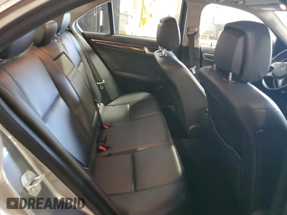2012 Mercedes-Benz C 300 Sport with VIN WDDGF8BB1CA647084, listed as a Copart auction lot 53452325 with 95,059 mi miles and Salvage Title. Bid and sale history available at DreamBid. Image 10.