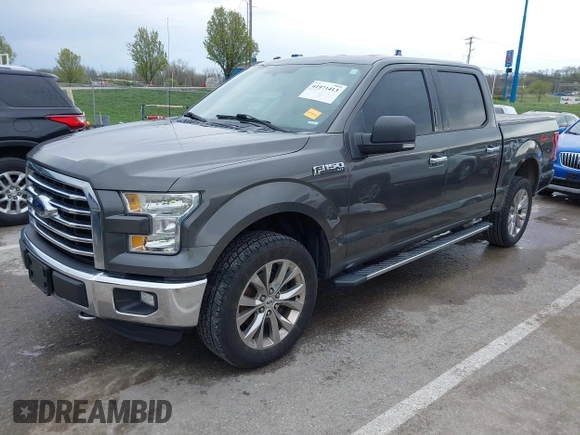 2016 Ford F-150 XLT with VIN 1FTEW1EF5GKD52240, listed as a IAAI auction lot 41971413 with 169,097 mi miles. Bid and sale history available at carsss.com. Image 18.