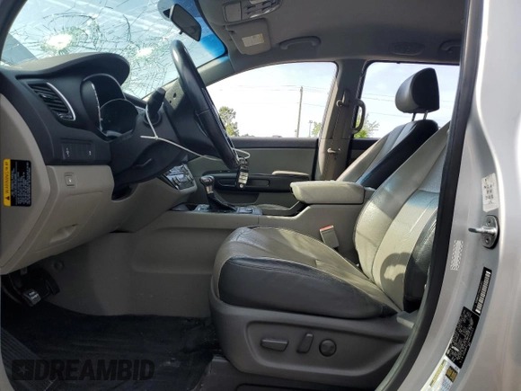 2017 Kia Sedona LX with VIN KNDMB5C19H6265263, listed as a Copart auction lot 53246695 with 121,770 mi miles and Clean Title. Bid and sale history available at carsss.com. Image 7.