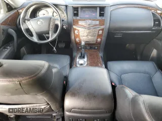2019 Nissan Armada Platinum with VIN JN8AY2NE1K9759322, listed as a Copart auction lot 71734094 with 59,315 mi miles and Salvage Title. Bid and sale history available at carsss.com. Image 8.