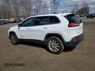 2016 Jeep Cherokee Limited with VIN 1C4PJMDS5GW188410, listed as a Copart auction lot 53299065 with 89,510 mi miles and Salvage Title. Bid and sale history available at DreamBid. Image 2.