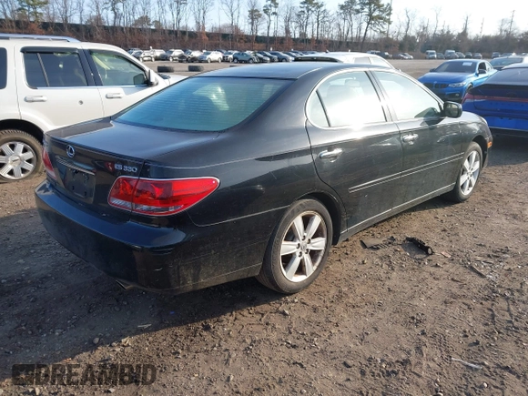 2005 Lexus ES with VIN JTHBA30G655076559, listed as a IAAI auction lot 41771973 with 99,147 mi miles. Bid and sale history available at carsss.com. Image 4.